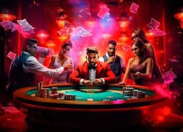 Filipino player celebrating a win on phpvip live casino table game